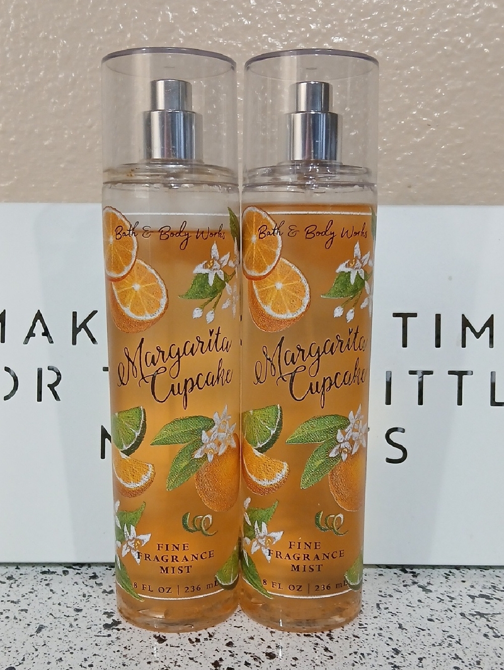 Bath & Body Works Margarita Cupcake Fine Fragrance Mist Duo